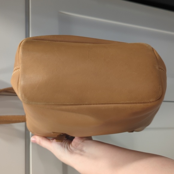 Vintage Coach Legacy Bucket Bag #9803 In Camel - Picture 12 of 15